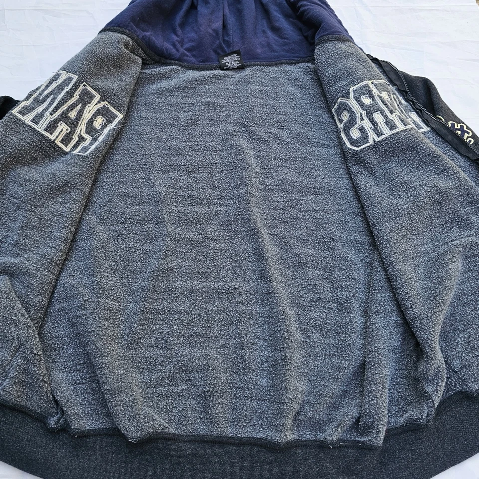 Pittsburgh Panthers NCAA Colosseum Brand Full Zip Up Hoodie Jacket Size Large - Image 4 of 4