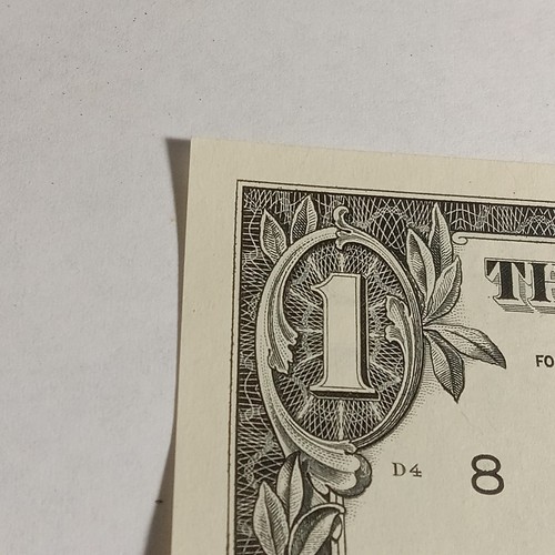 Fancy Serial Number $1 2017 One Dollar Binary Radar Note 1s & 3s - Picture 10 of 24