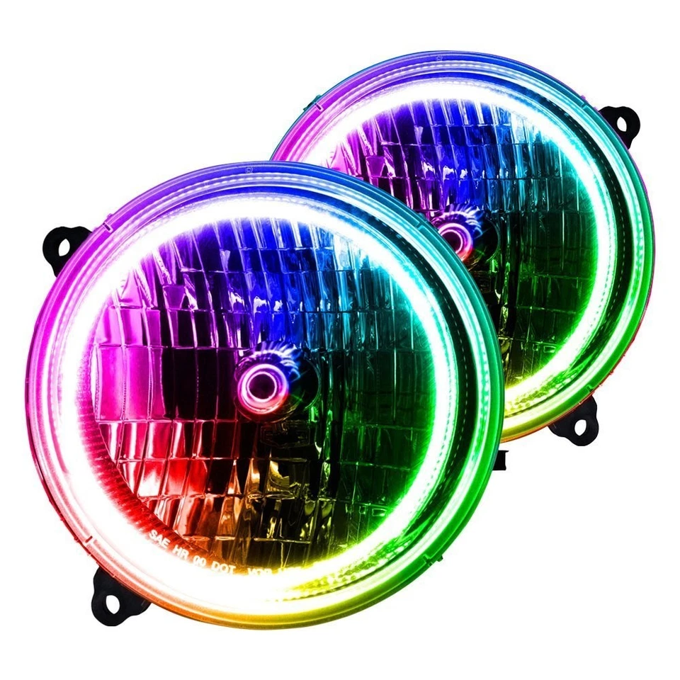 LED Halo Headlights Factory Surface Add On Custom Lights ColorSHIFT 2331-333 — 第 3/4 张图片