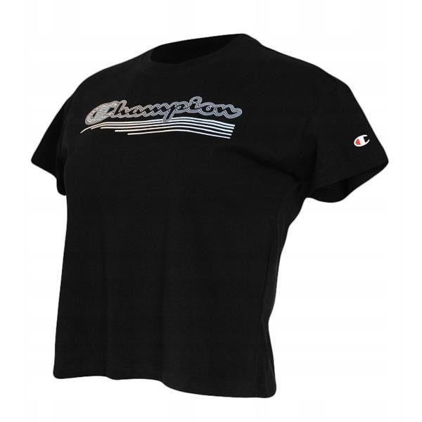 Футболка Champion Legacy Damenkleidung с круглым вырезом горловины Schwarz 115148KK001 4890₽