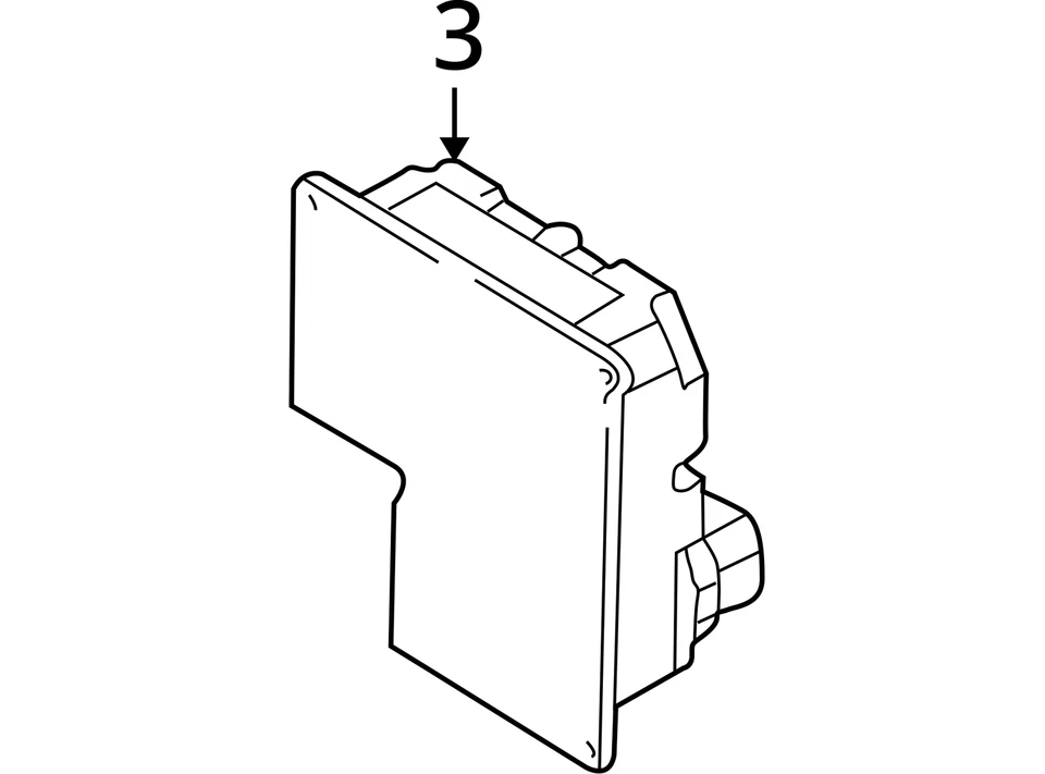 Chevrolet Oldsmobile Venture Silhouette Module Elek BRK 12225995 2002-2004 nuevo Foto 4 de 4