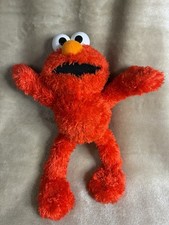 14" Elmo "Stretch Fun" Plush Doll Interactive 2006 Sesame Street TESTED WORKS