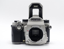 PENTAX KP 24.3MP Digital SLR Camera Silver Body 16985 Shutter Clicks Excellent 