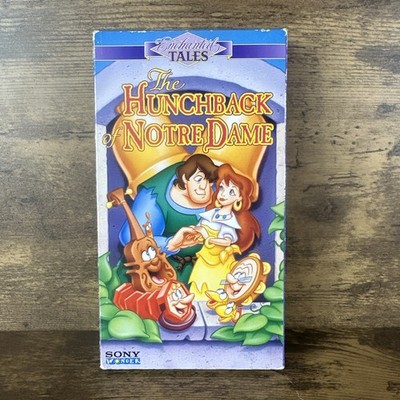 Enchanted Tales The Hunchback Of Notre Dame VHS Tape Clean Tested And Working