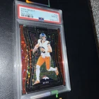 2024 Panini Select - Suite Level Bo Nix #382 Red Disco Prizm /49 (RC) PSA 10