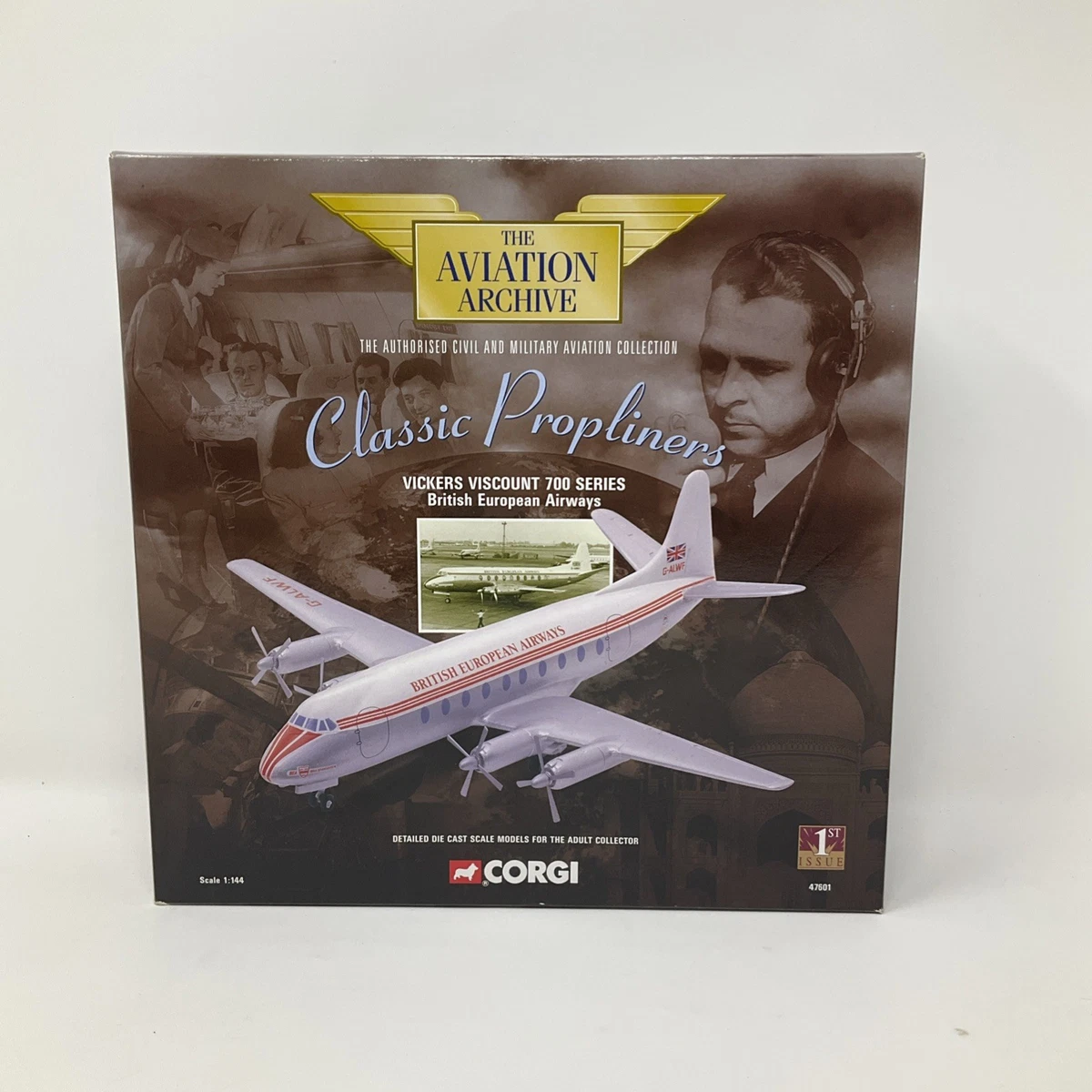 Corgi Vickers Contemporary Diecast Commercial Airliners for sale