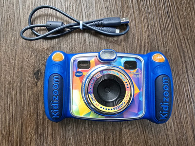 Vtech Kidizoom Twist Plus Kids Digital Camera in Blue 4x Digital