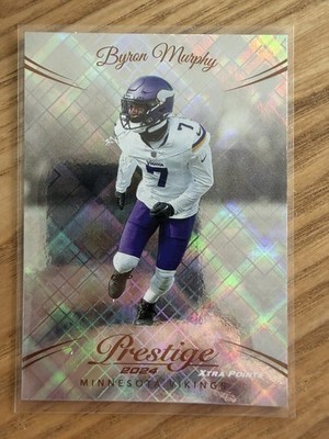 2024 Panini Prestige - Byron Murphy #196 Xtra Points Diamond