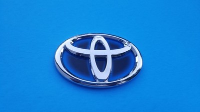 TOYOTA HYBRID 4 X 2 5/8 INCHES REAR GATE EMBLEM BADGE SYMBOL LOGO