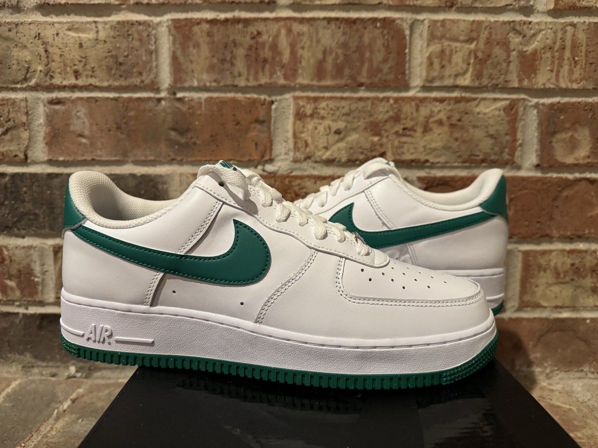 New 10 Nike Air Force 1 Low 07 Malachite Green White FJ4146-102