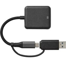 USB C to USB A 90MB/s Card Reader Adapter heyday Black New for Mac/PC Box Wear