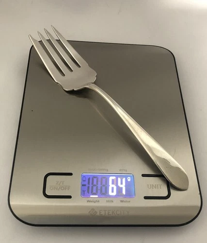 KIRK STIEFF - WADEFIELD - STERLING - SERVING FORK - SILVERWARE FLATWARE - 64 G