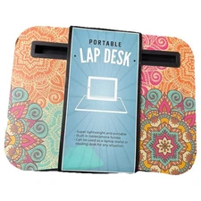 Portable Lap Desk Lightweight, Tablet/Phone Holder, Laptop Stand Or Reading Desk