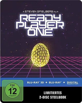 Ready Player One 3D [2 Discs, Limitiertes Steelbook]