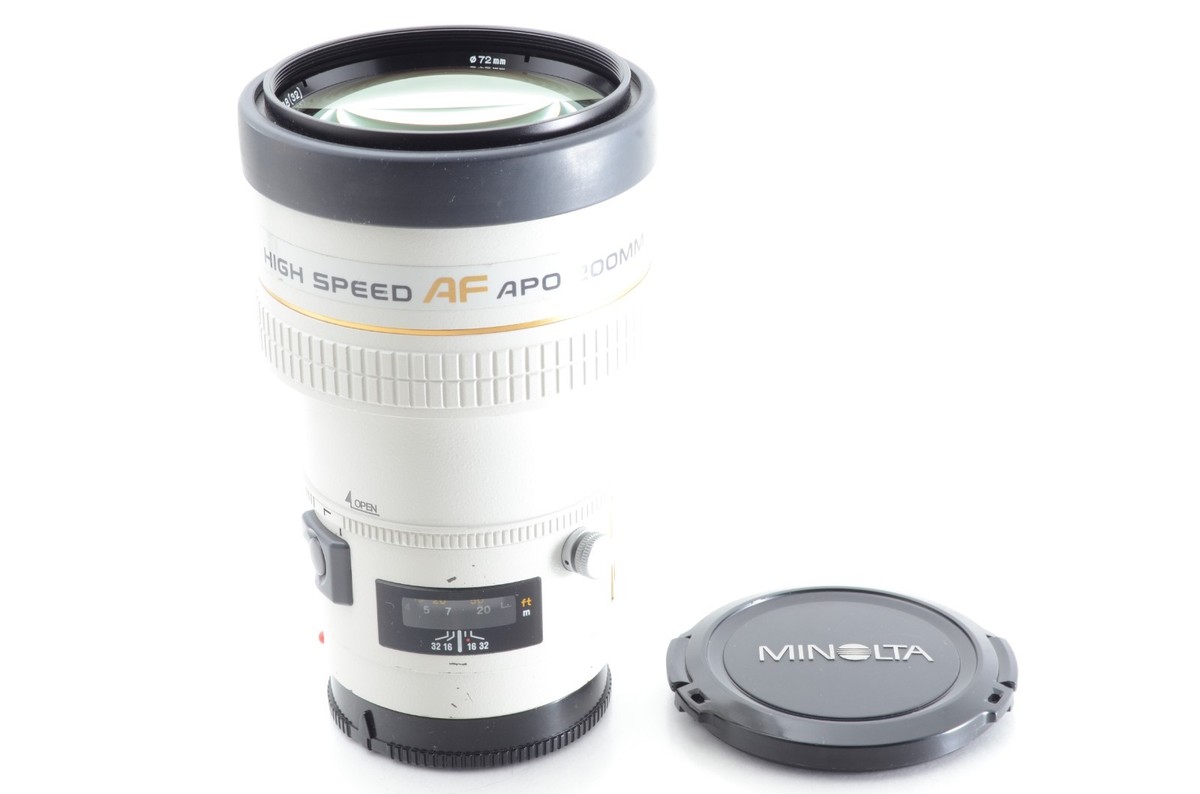 MINOLTA HIGH SPEED AF APO 200mm F2.8G 安く 買う 方法