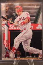 Mike Trout 2020 Topps Series 1 Card #1 Batting Stance Angels