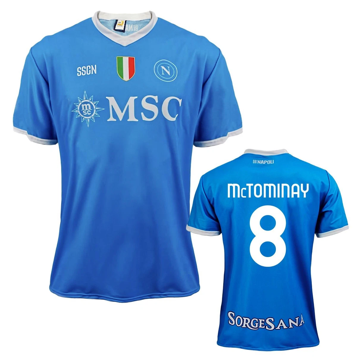 Maillot SSC Napoli 2019/2020 Domicile - Taille XL - Kappa - Occasion En Très Bon état