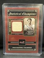 2004 Donruss Timeless Treasures Stan Musial Statistical Champions Patch /19 GU