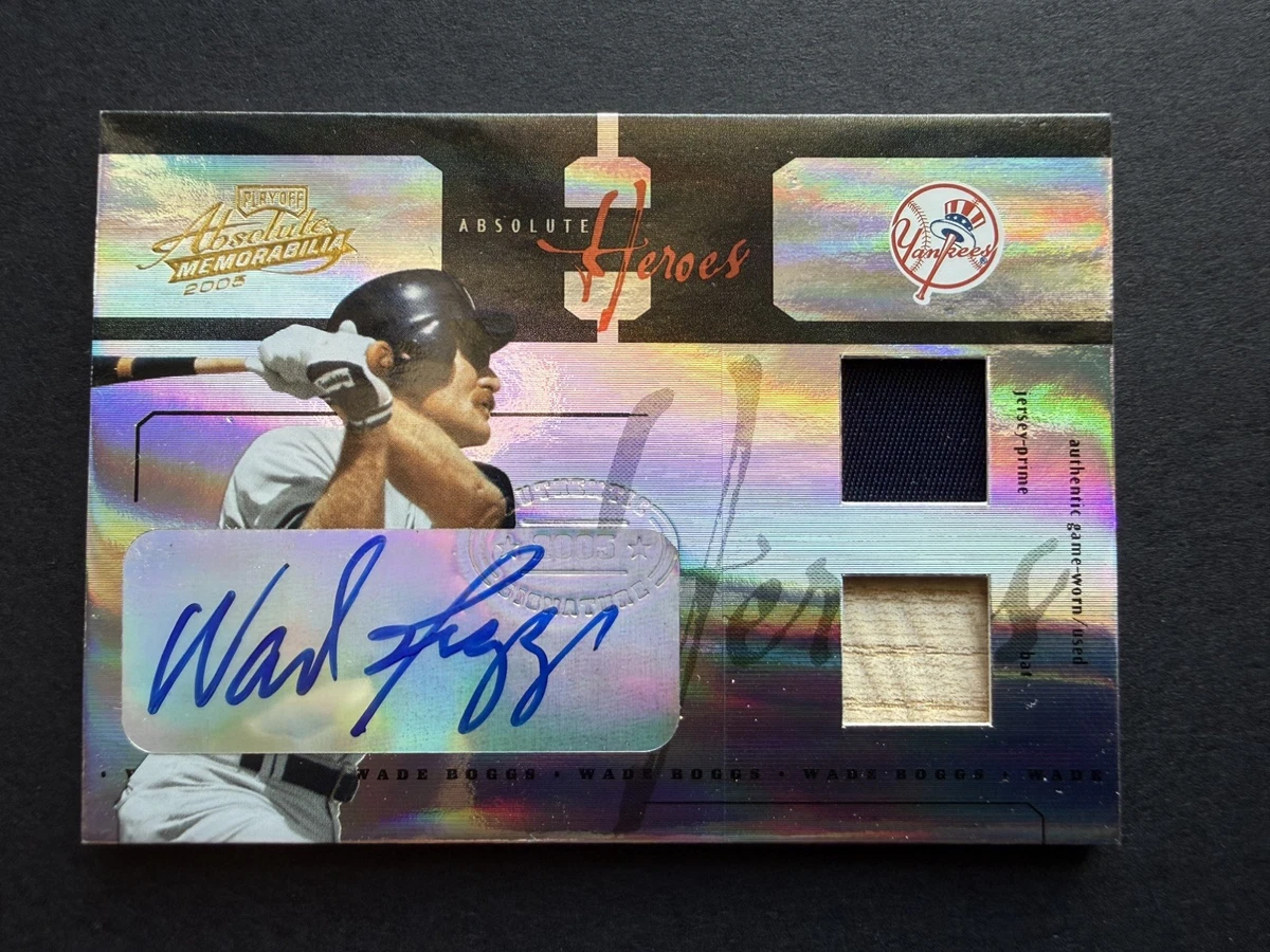 Wade Boggs Autograph Baseball Cards for sale | eBay