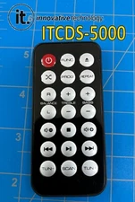 Innovative Technology ITCDS-5000R  Remote Controller, Black