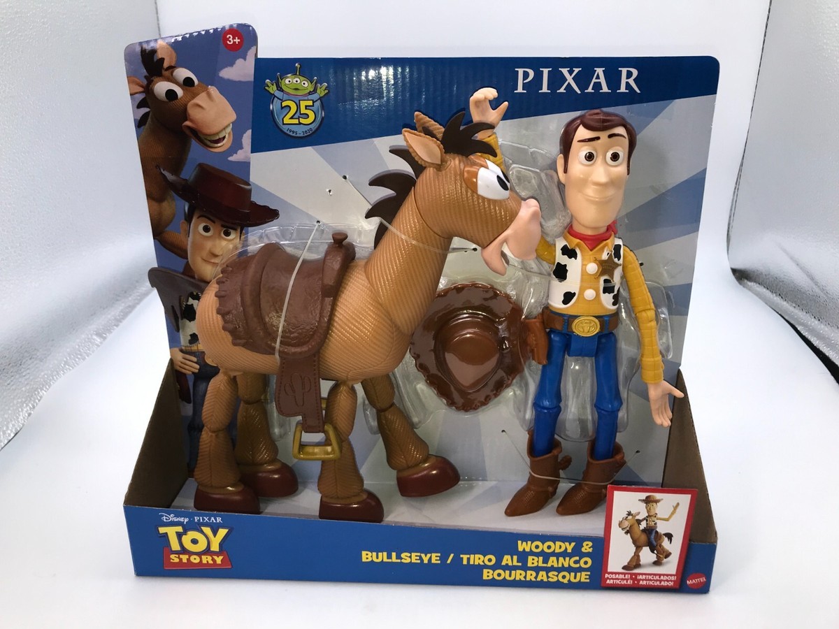 Mattel Disney Pixar Toy Story 4 Woody And Bullseye 2