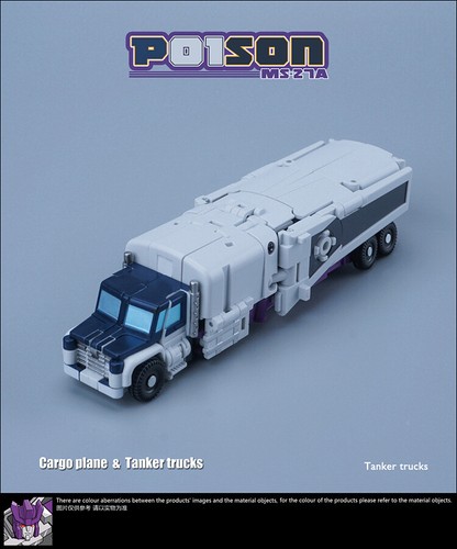 Neu Octane MFT MS-27 Triple Changers Decepticon Actionfigur Kinder Spielzeug auf Lager - Bild 6 von 12
