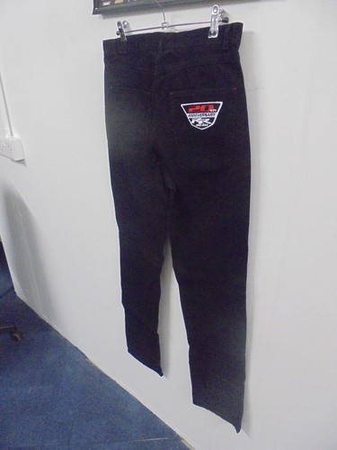 Genuine Honda CBR Fireblade 20th Anniversary Black Jeans 1992 - 2012 New - Picture 2 of 3