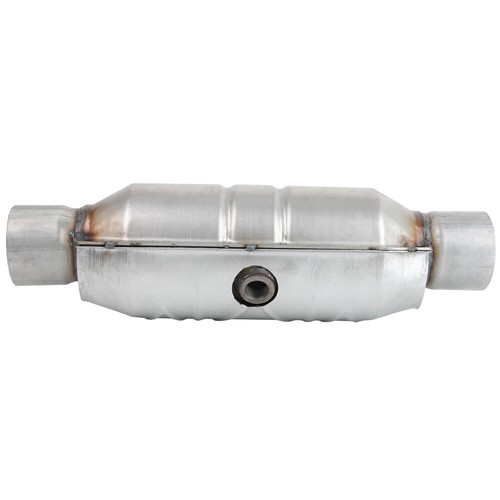 2X 2.5" Catalytic Converters EPA Heat Shield 15" Long For Ford F150 4.6L 5.4L V8 - Foto 14 di 15