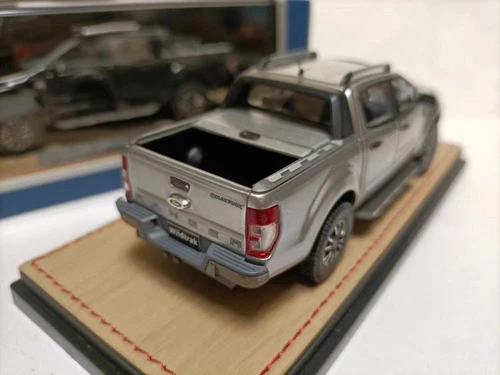 MK Trax Resina 1/43 Ford Ranger Wildtrak PickUp 2019 Argento - Foto 4 di 6