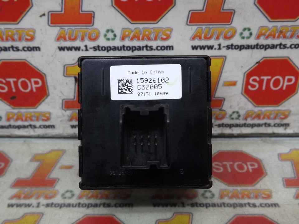 Interruptor de control de freno de remolque GMC Yukon 2008-2014 15926102 OEM Foto 3 de 4