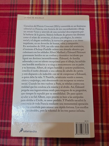 LIBROS USADOS - PIERRE LEMAITRE "Nos vemos allá arriba" - Imagen 2 de 4