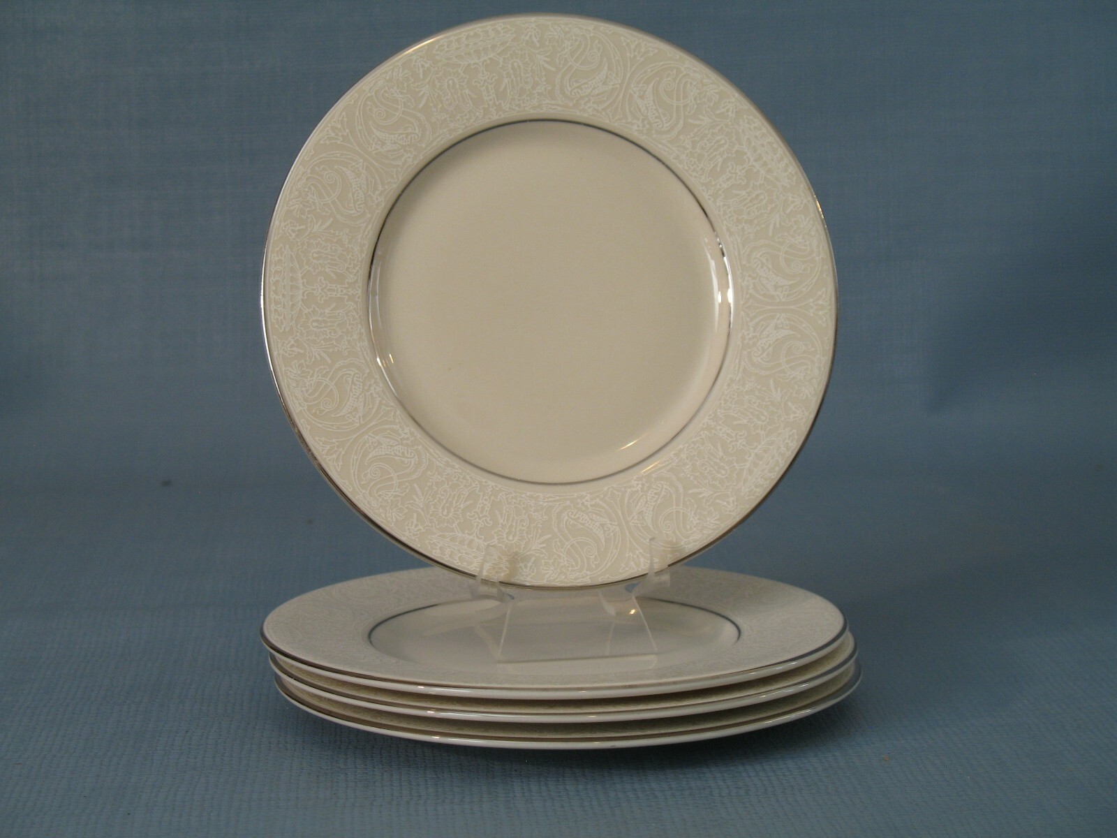 4 American Manor China Chantilly 6.5 inch bread plates eBay