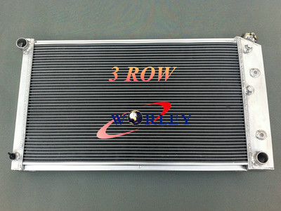 3 Rows Aluminum Radiator for 1967-1980 1968 1969 1970 1971 1972 73 GM / Chevy 