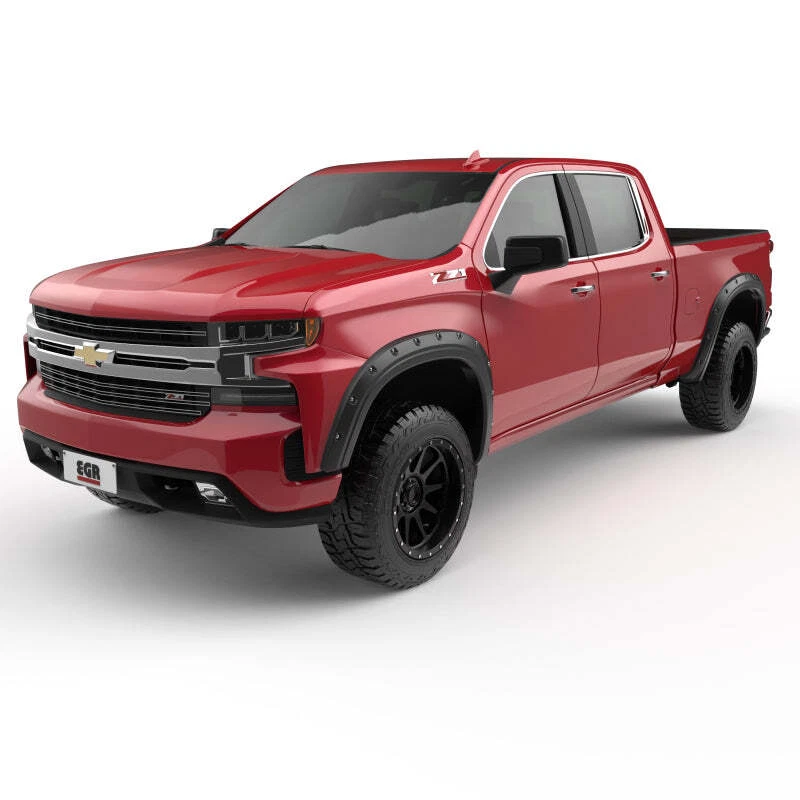 Комплект из 4 расширителей крыла с базовым болтом EGR для 19–22 Silverado 1500 BLF1002 - Изображение 2 из 4