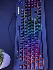 IBUYPOWER -gaming keyboard - black - RBG VIBRANT COLORS - good condition - cheap