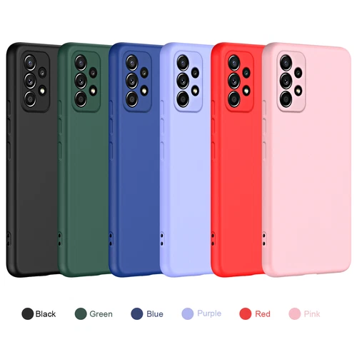 Für Samsung Galaxy A23 5G Luxus stoßfest flüssig weich TPU Silikon Hülle Cover - Bild 2 von 24