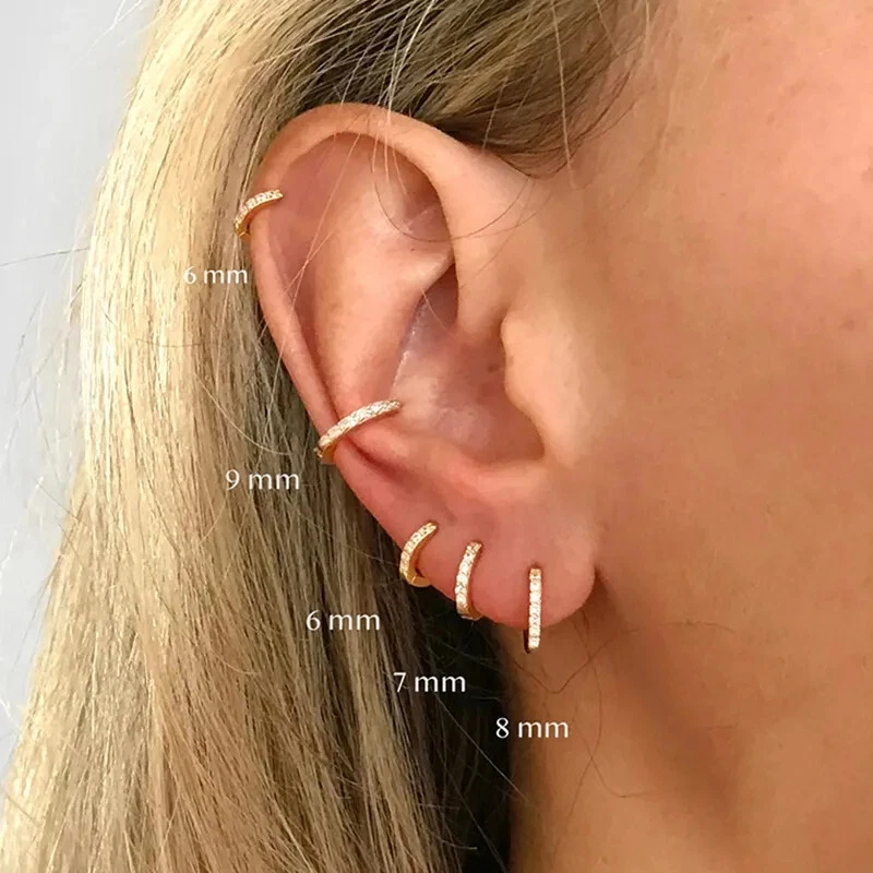 Micro hoops clearance