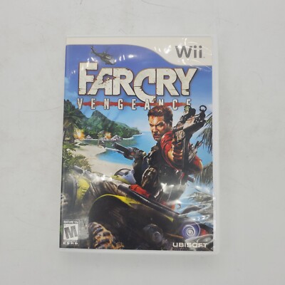 Far Cry Vengeance Nintendo Wii Game Disc + Case  Free Fast Shipping