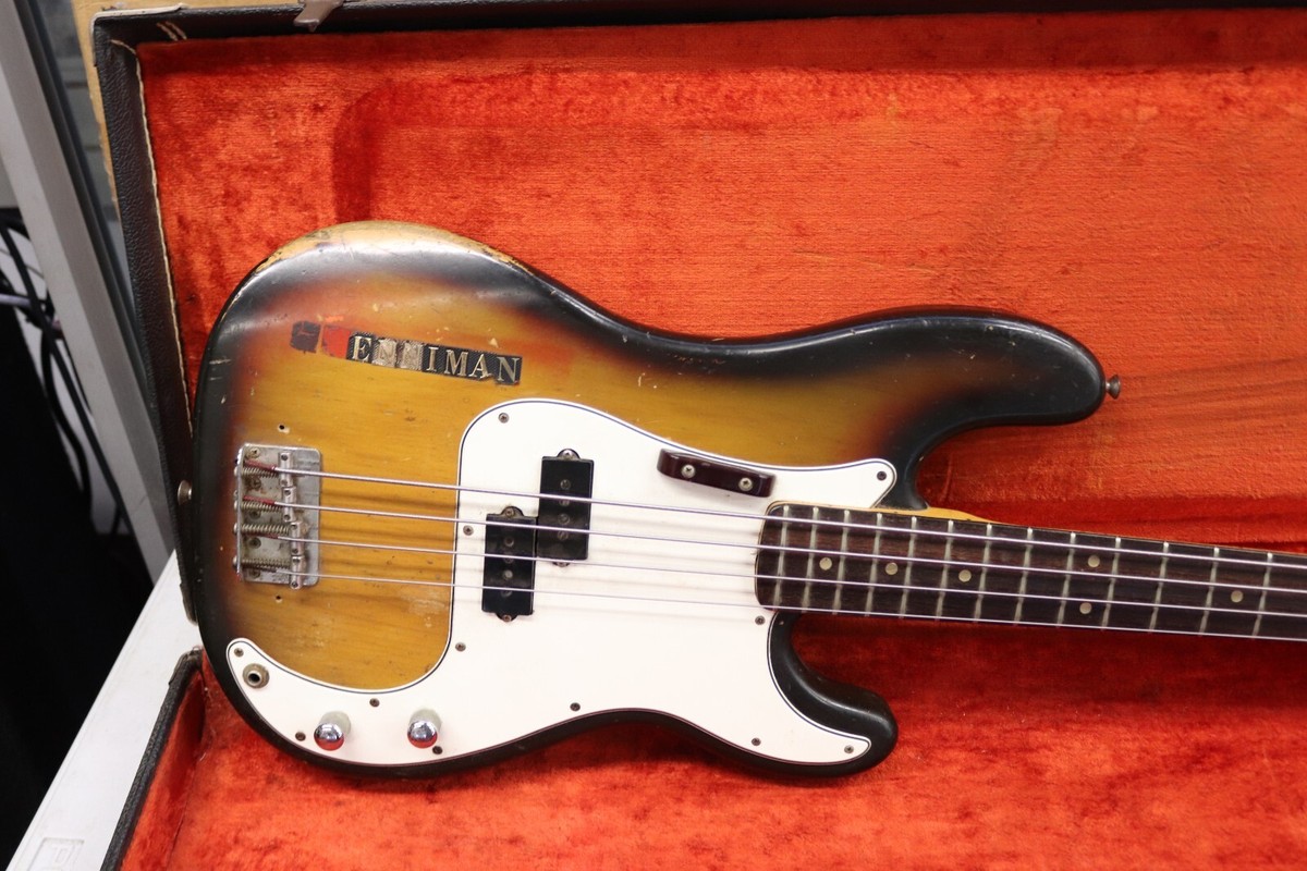 Fender Precision Bass vintage 1976 USA Sunburst | eBay
