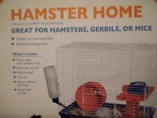 New Metal Cage Large Habitat Rodent Hamster Mice Gerbil W/ALL Needed Accessories