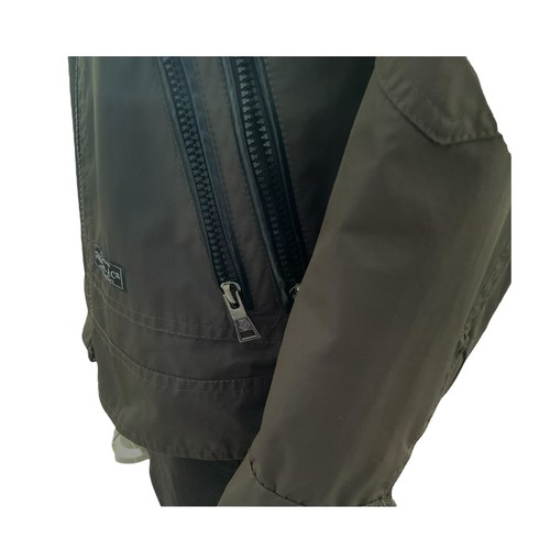 J.Whistler 1973 VTG Engineering Freedom Bomber Jacket SZ 14/16 Unisex Green - Picture 6 of 11
