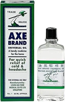AXTMARKE Axe Brand Universalöl (56 ml) schnelle schnelle Linderung von Erkältung und K...
