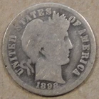 1898-O Barber Dime 10c G