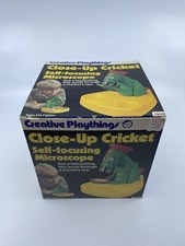 Vintage Creative Playthings Close-Up Cricket Microscope Educational Toy