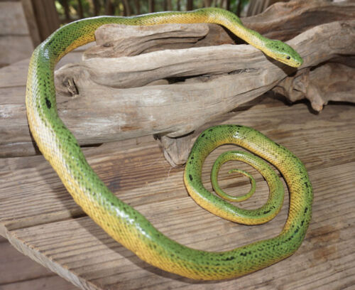 Green Mamba -52" Realistic Snake Replica - Rubber AAA - 第 1/9 張圖片