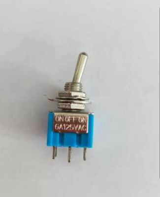 4pc on off on MiNi Toggle Switch Terminal Connection 3- Position DP3T for Effect
