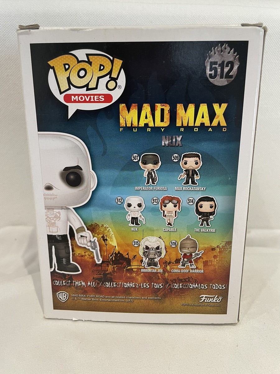 NICHOLAS HOULT SIGNED NUX FUNKO POP 512 MAD MAX FURY ROAD