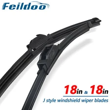 Feildoo 18"&18" Windshield Wiper Blades Fit For Chevrolet K1500 1995-1999 2Pack