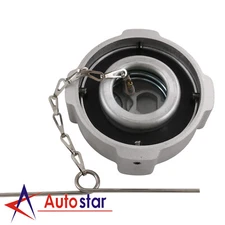 1/4 Turn Aluminum Diesel Fuel Cap For Freightliner Trucks NON Locking