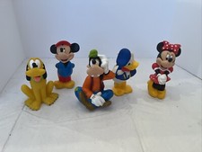 Disney Mickey Mouse And Friends Rubber Squeeze Bath Tub Toys Set of 5 Characters